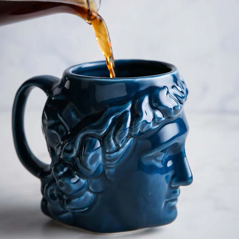 Caneca em cerâmica David - 05 Cores
