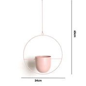 Vasos Suspensos Jungle Colors - em metal