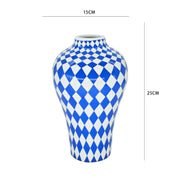 Linha de vasos Blue Ivy - em porcelana