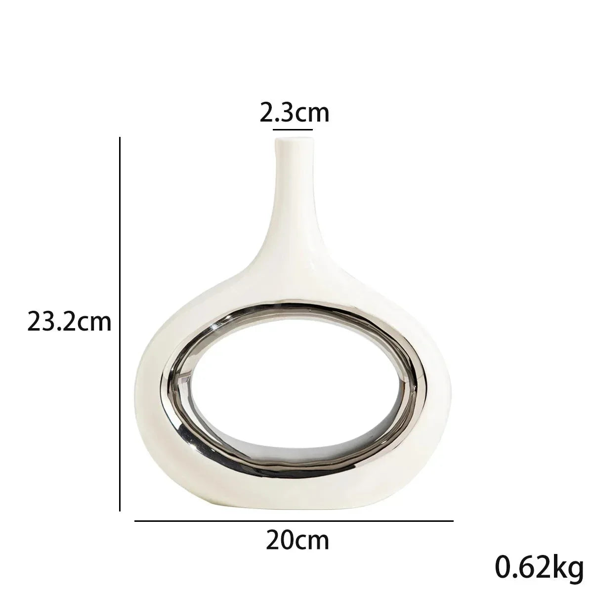 Vasos long luxo - em cerâmica e porcelana