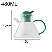 Bule com infusor & Xícaras Tóquio - Jogo 3pcs