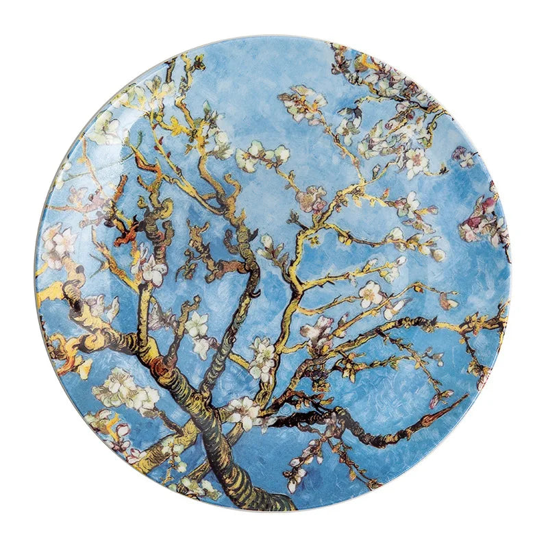 Pratos decorativos Van Gogh - 06 Modelos