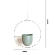 Vasos Suspensos Jungle Colors - em metal