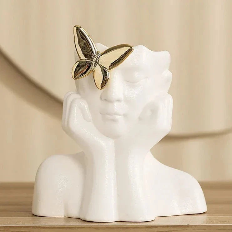 Vaso escultura Aurora - 03 Modelos