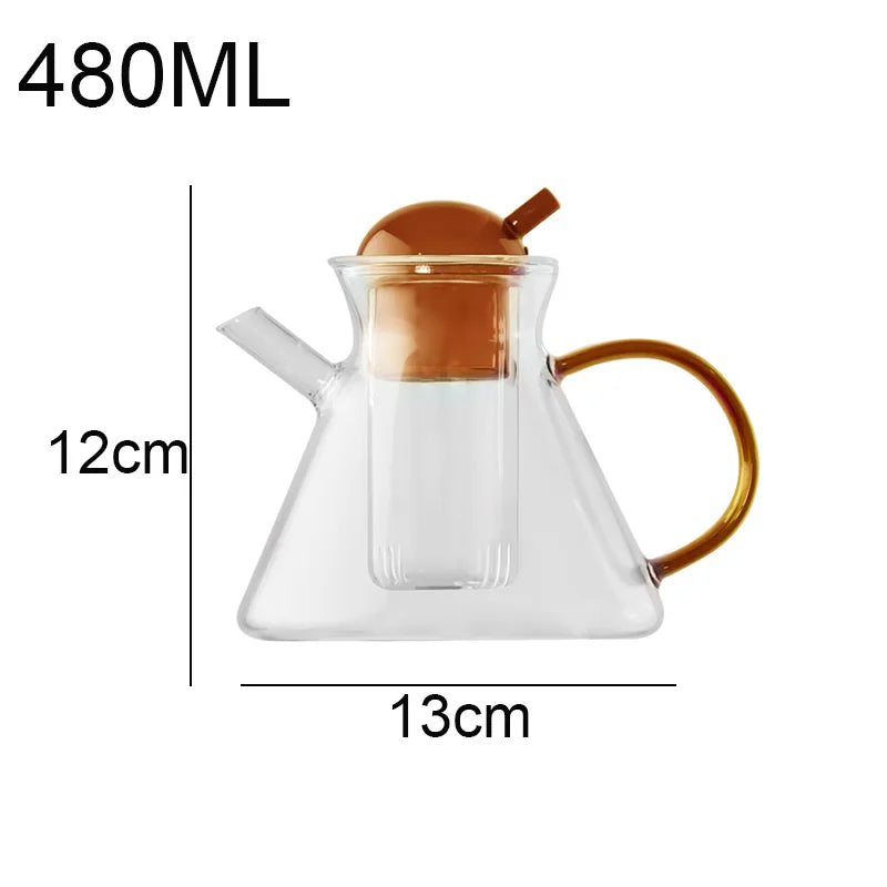 Bule com infusor & Xícaras Tóquio - Jogo 3pcs