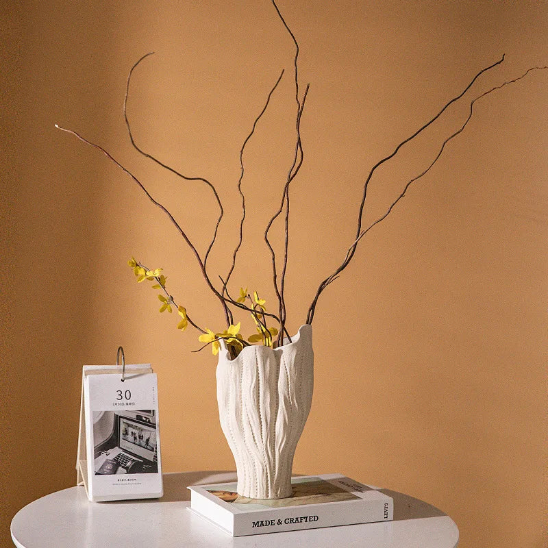 Linha de Vasos em cerâmica Coral - 04 Modelos
