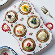 Assadeira em cerâmica Blossom - cupcake