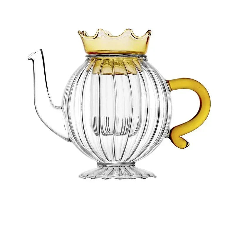 Bule com infusor & Xícara Crown - design contemporâneo