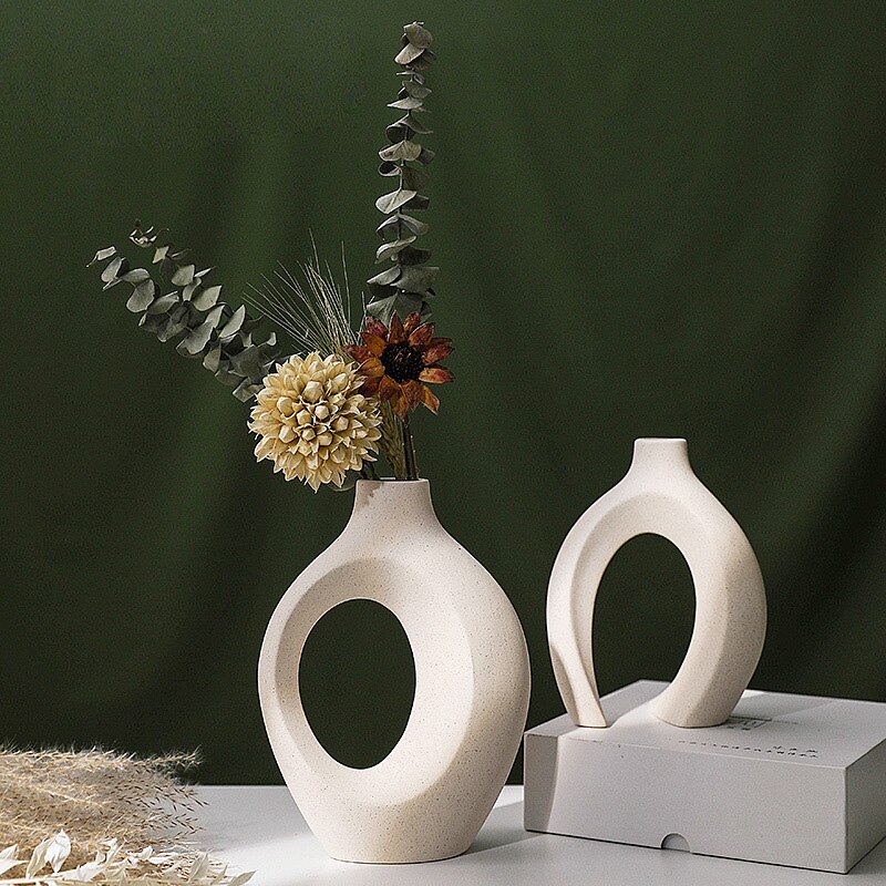 Conjunto 2pcs Vasos Serenity - em cerâmica artesanal