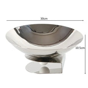 Fruteira/Porta Objetos - Metal polido prata