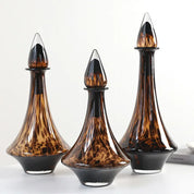 Vasos em vidro com tampa - 03 Tamanhos