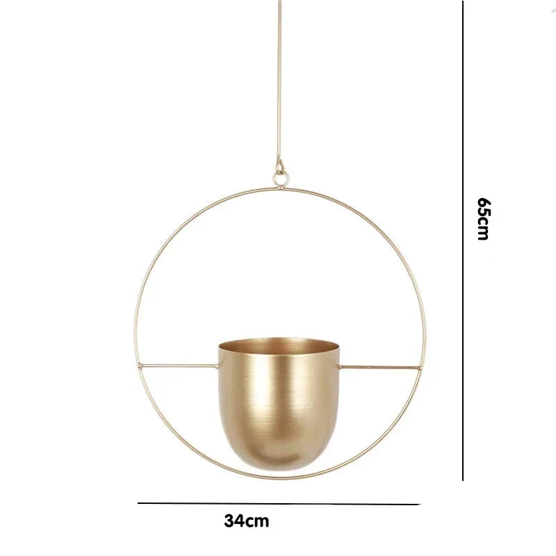 Vasos Suspensos Jungle Colors - em metal