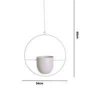Vasos Suspensos Jungle Colors - em metal