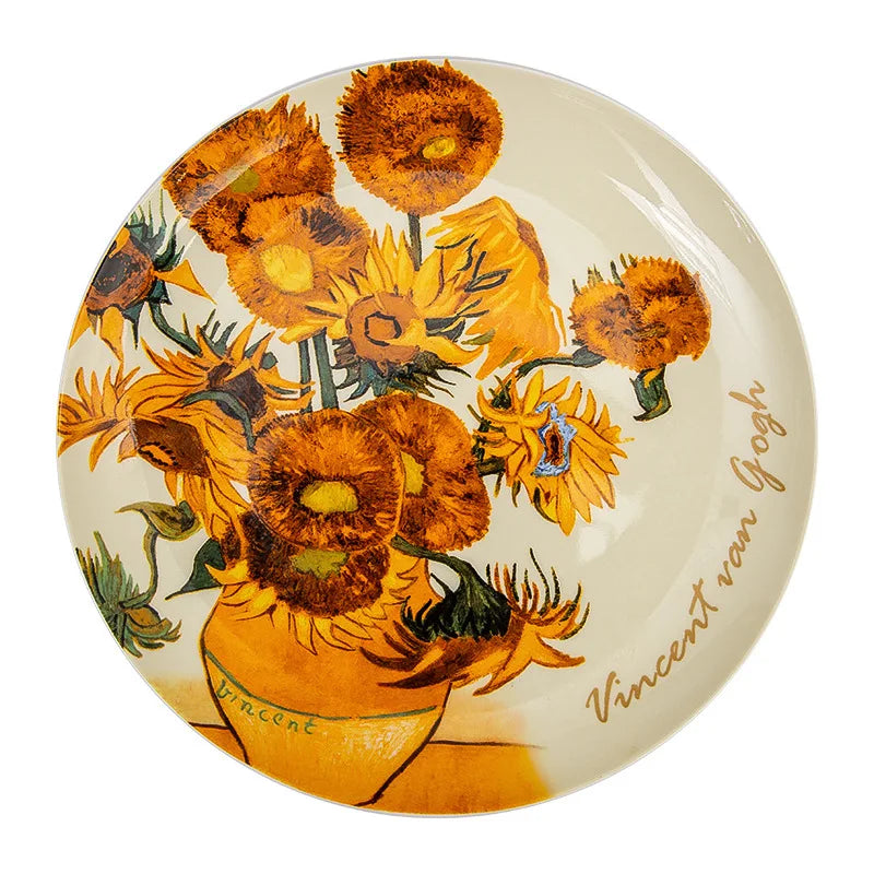 Pratos decorativos Van Gogh - 06 Modelos