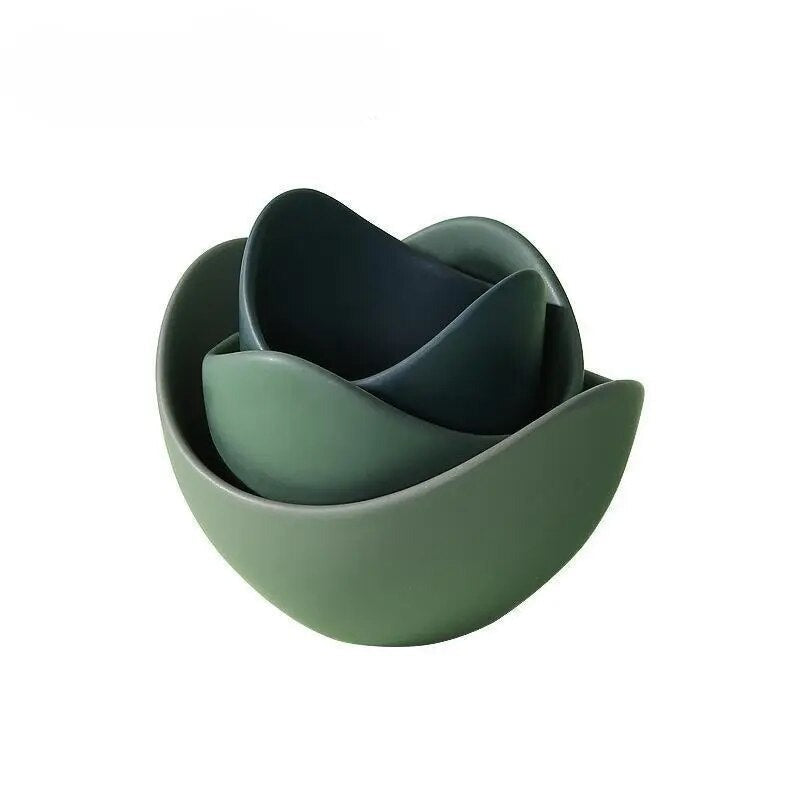 Jogos 3pcs Bowls em cerâmica Pantone