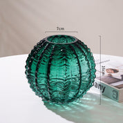 Vasos em vidro Cactus - 02 Tamanhos & 03 Opções de cor
