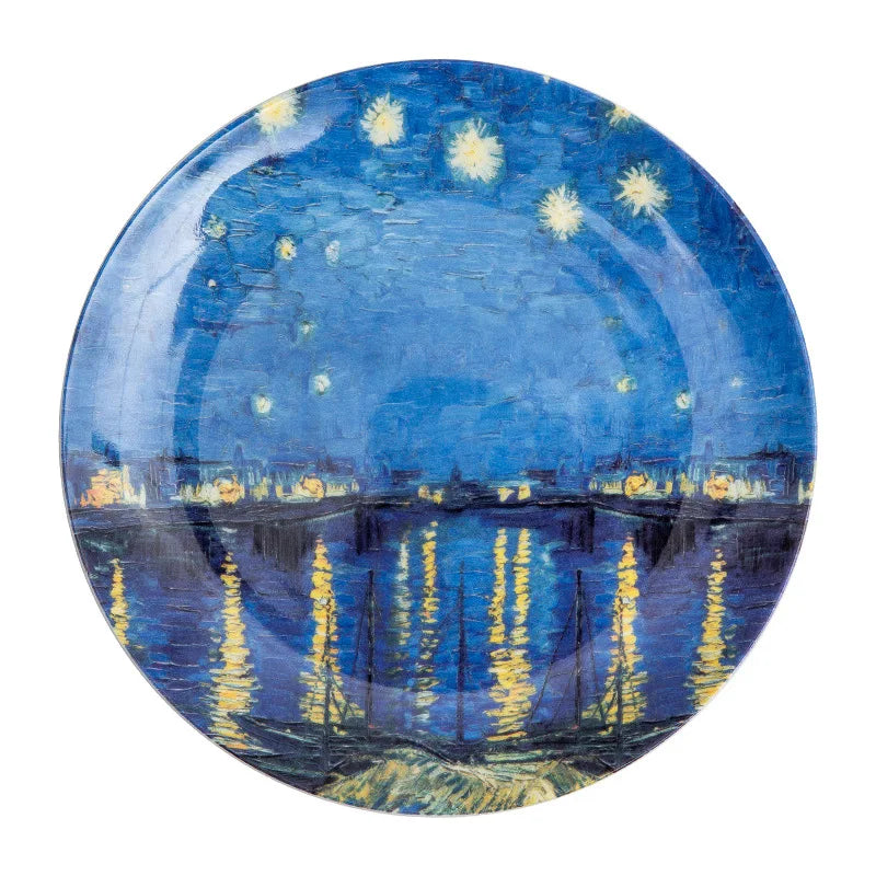 Pratos decorativos Van Gogh - 06 Modelos