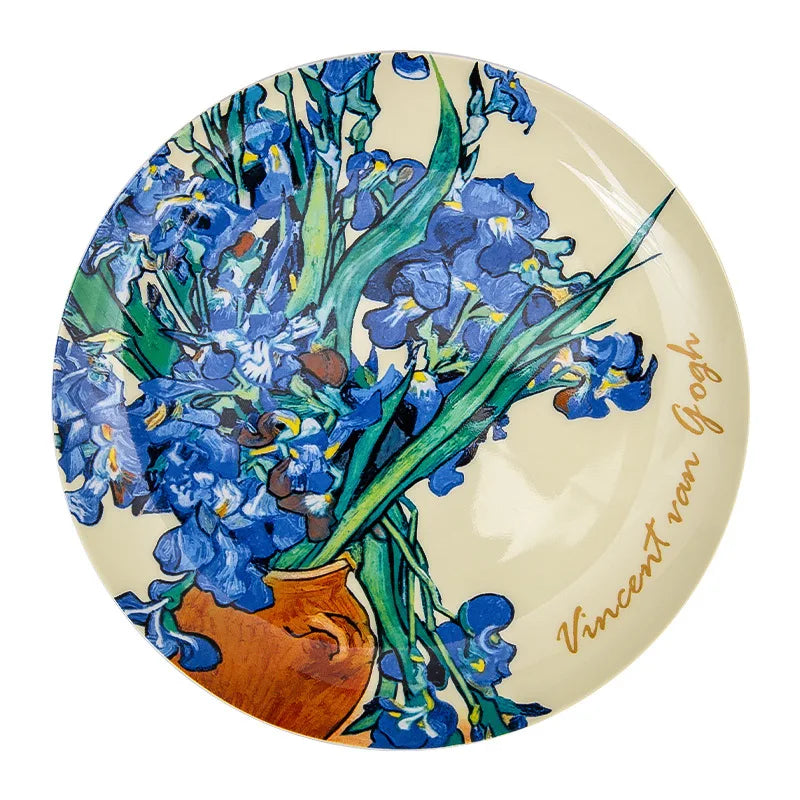 Pratos decorativos Van Gogh - 06 Modelos