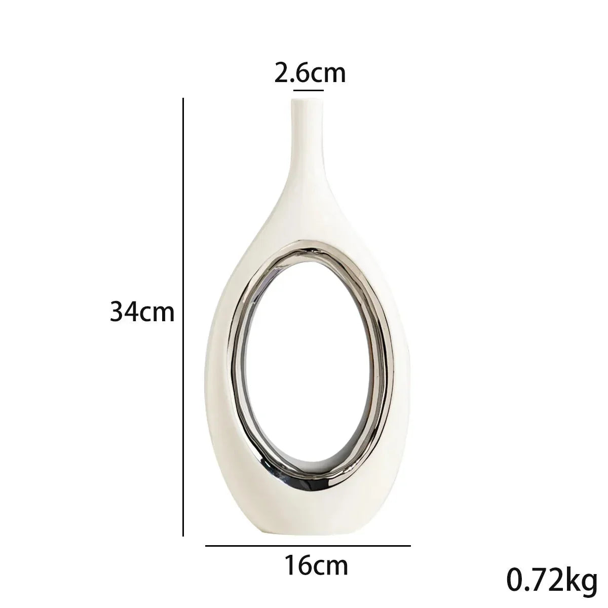 Vasos long luxo - em cerâmica e porcelana