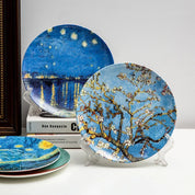 Pratos decorativos Van Gogh - 06 Modelos
