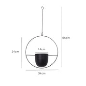 Vasos Suspensos Jungle Colors - em metal