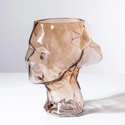 Vasos em vidro esculpido Human - 03 Modelos