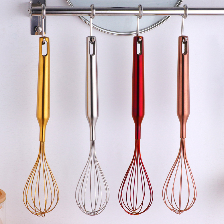 Kit 7pcs Utensílios Gold - Em inox escovado