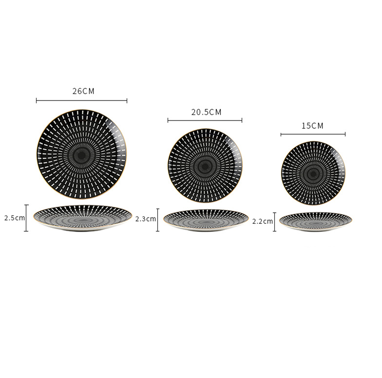 Pratos Europeu West - Individual ou Jogo 6pcs