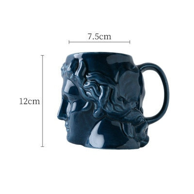 Caneca em cerâmica David - 05 Cores